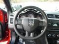 2014 Dodge Avenger Black Interior Steering Wheel Photo