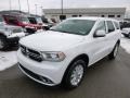 2014 Bright White Dodge Durango SXT AWD  photo #2