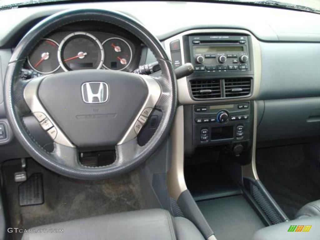 2006 Pilot EX-L - Sage Brush Pearl / Gray photo #14