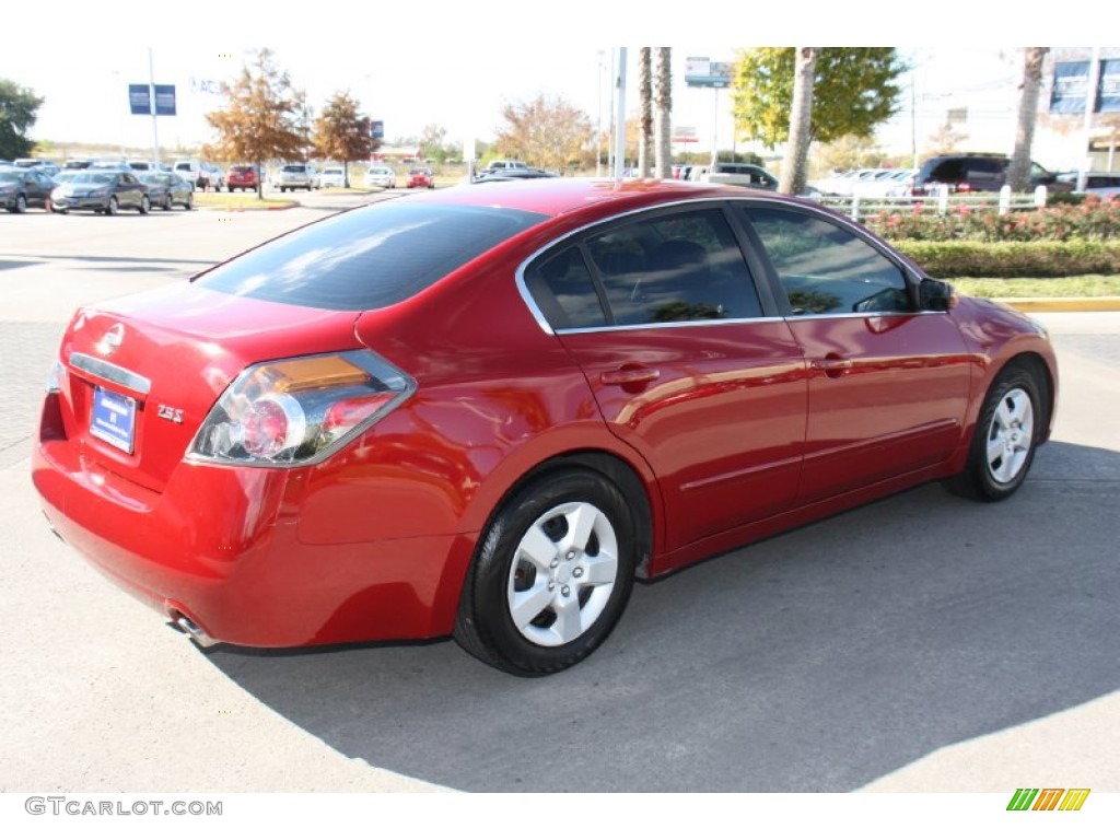 2009 Altima 2.5 S - Red Brick Metallic / Charcoal photo #8