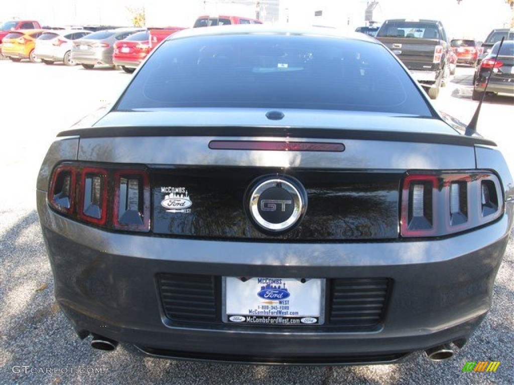 2014 Mustang GT Premium Coupe - Sterling Gray / Charcoal Black photo #4