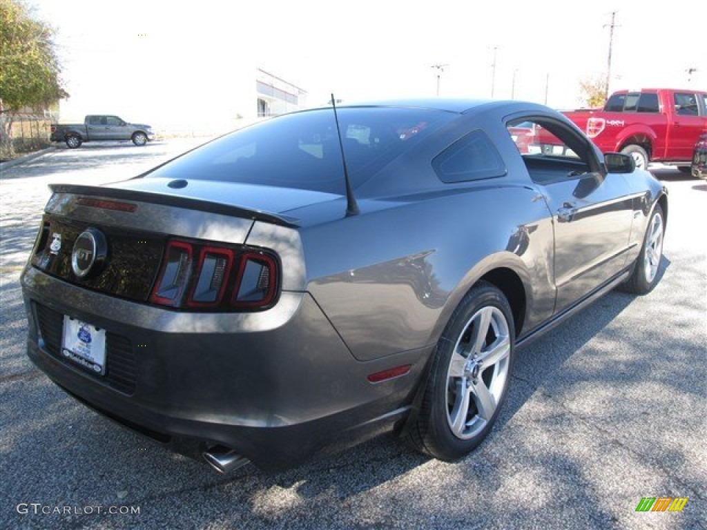 2014 Mustang GT Premium Coupe - Sterling Gray / Charcoal Black photo #5