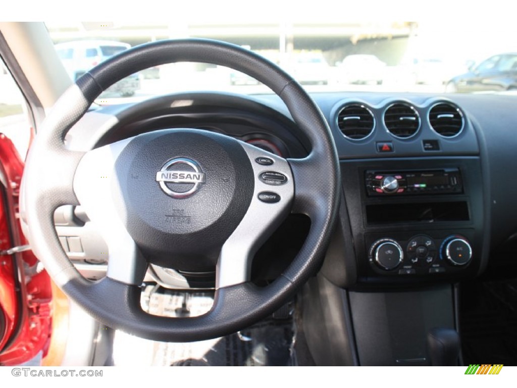 2009 Altima 2.5 S - Red Brick Metallic / Charcoal photo #17