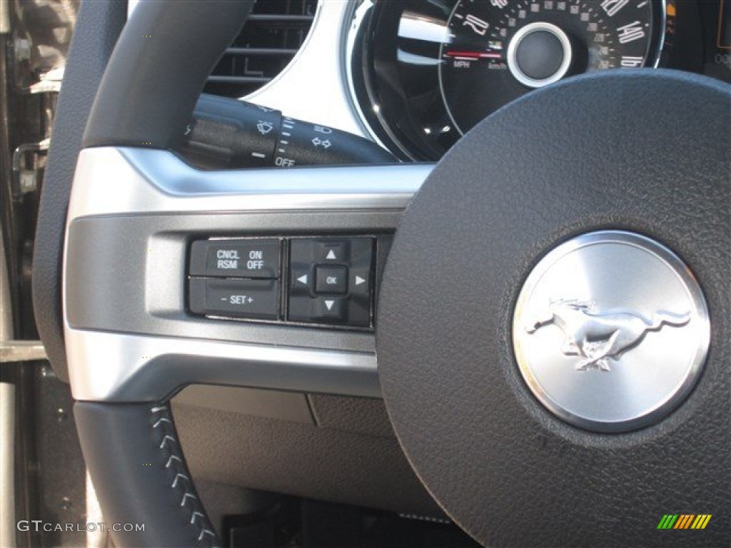 2014 Mustang GT Premium Coupe - Sterling Gray / Charcoal Black photo #15