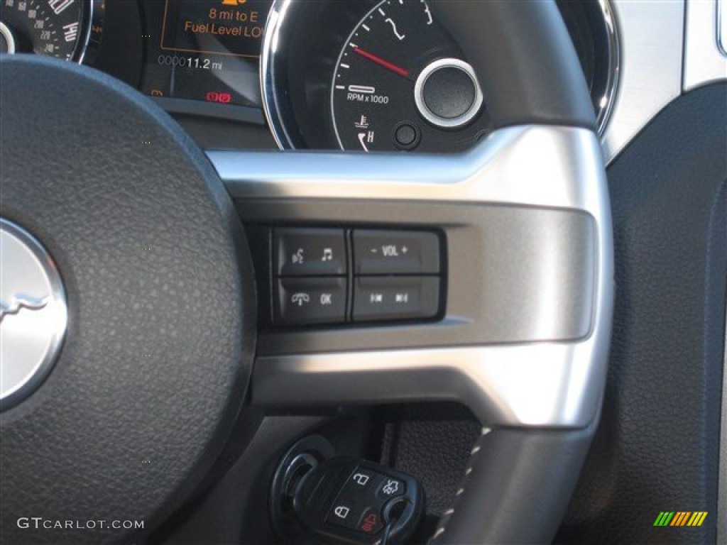 2014 Mustang GT Premium Coupe - Sterling Gray / Charcoal Black photo #16