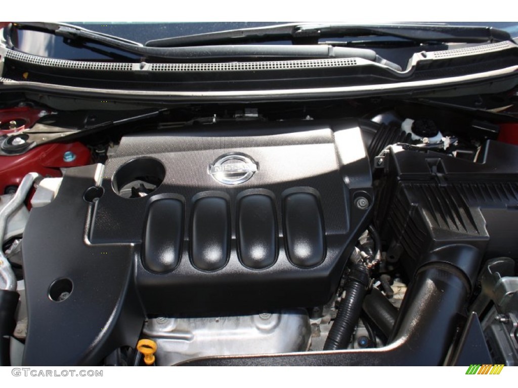 2009 Altima 2.5 S - Red Brick Metallic / Charcoal photo #31