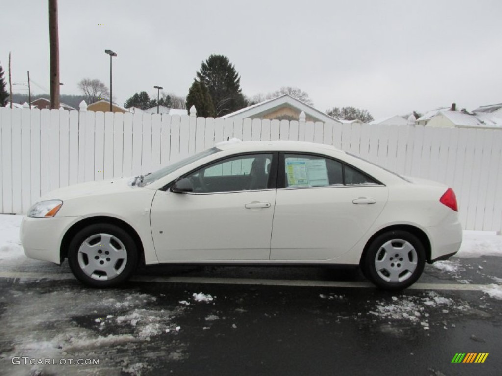 Ivory White 2008 Pontiac G6 Value Leader Sedan Exterior Photo #88976008