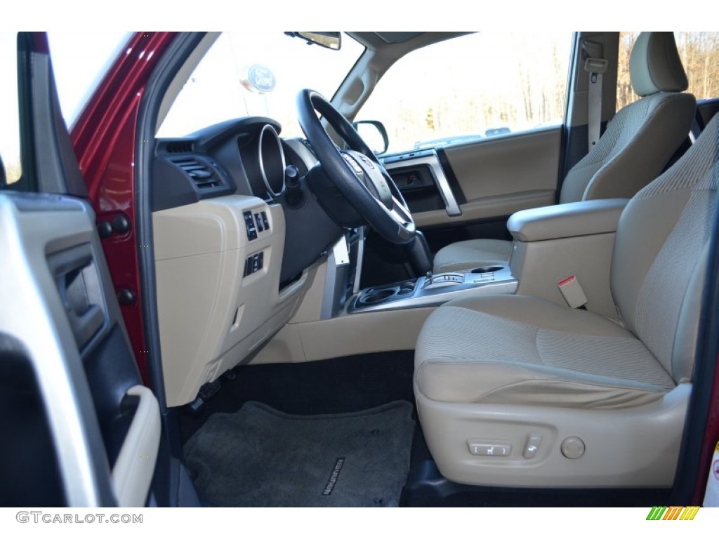 2011 4Runner SR5 - Salsa Red Pearl / Sand Beige photo #9