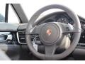 2014 Porsche Panamera Agate Grey Interior Steering Wheel Photo