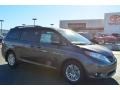 2014 Predawn Gray Mica Toyota Sienna XLE  photo #1