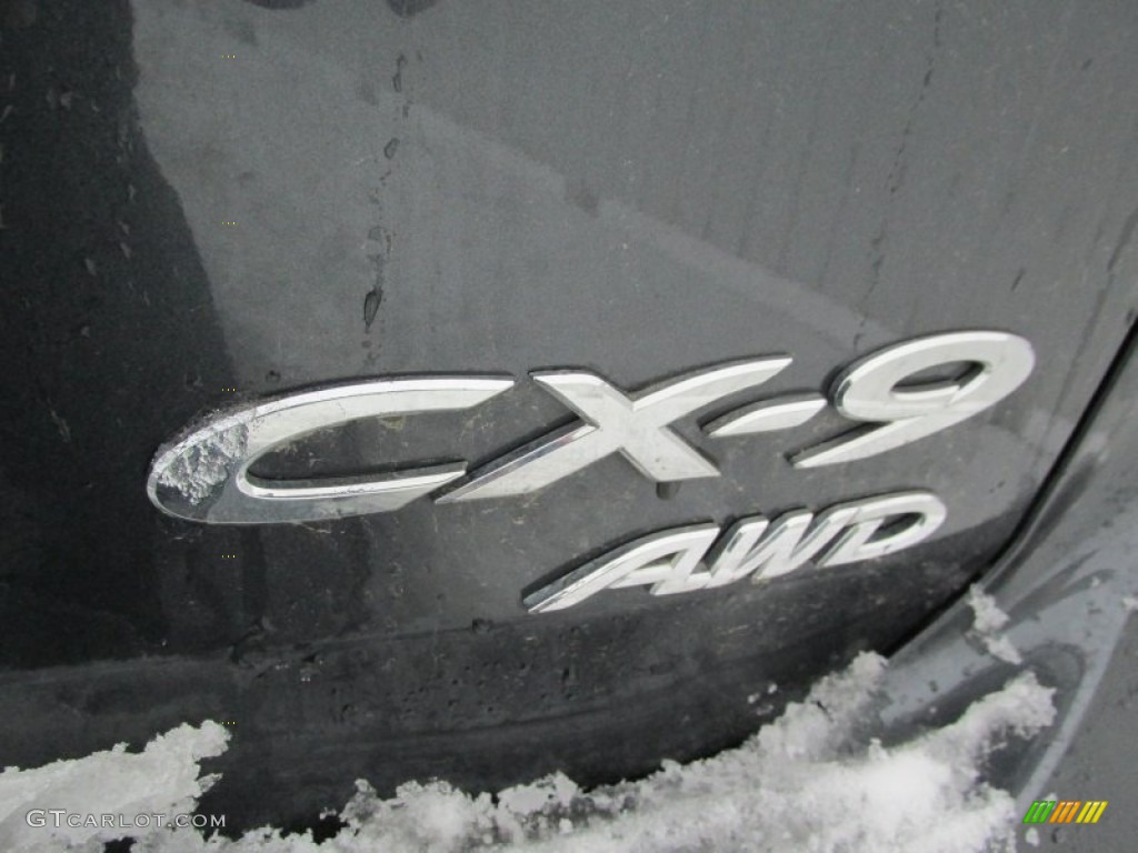 2013 CX-9 Touring AWD - Meteor Gray Mica / Black photo #6