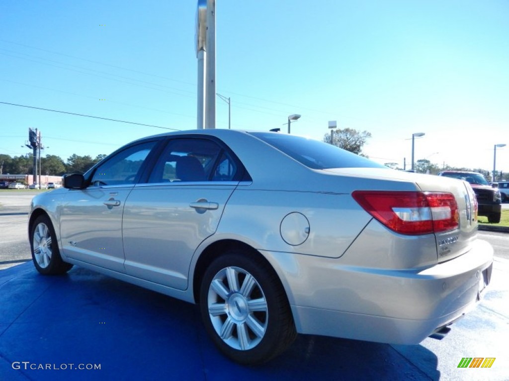 2009 MKZ Sedan - Smokestone Metallic / Sand photo #3