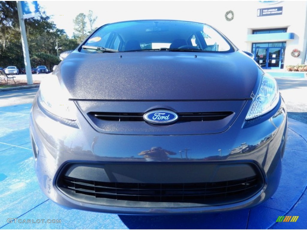 Violet Gray 2013 Ford Fiesta SE Hatchback Exterior Photo #88978210
