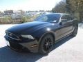 2014 Black Ford Mustang V6 Coupe  photo #1