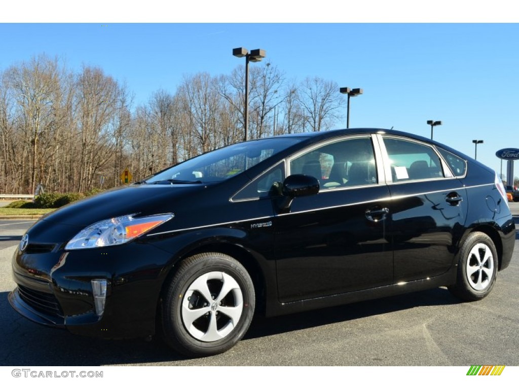 Black 2014 Toyota Prius Four Hybrid Exterior Photo #88979188