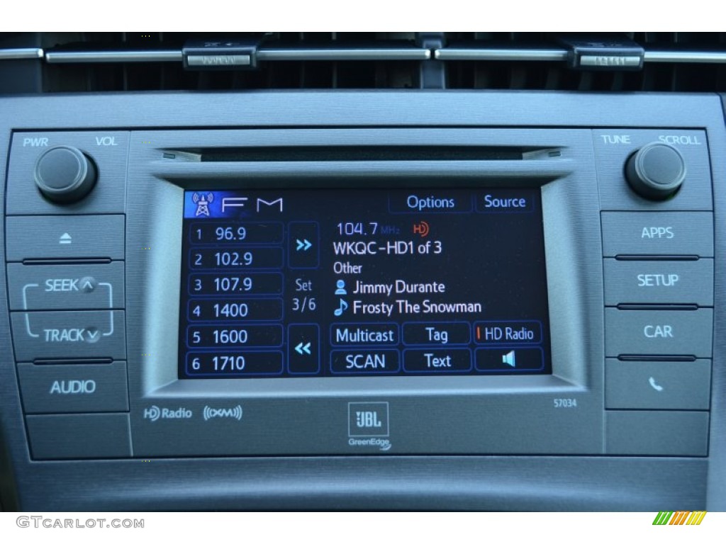 2014 Toyota Prius Four Hybrid Controls Photo #88979369
