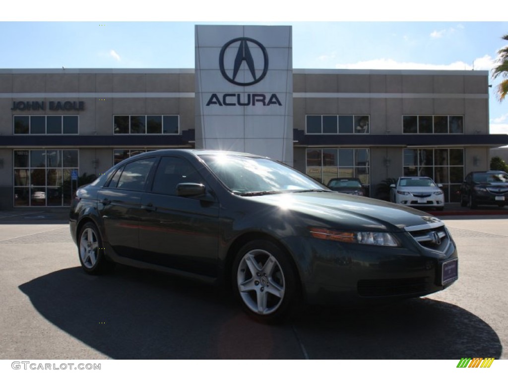 Deep Green Pearl Acura TL