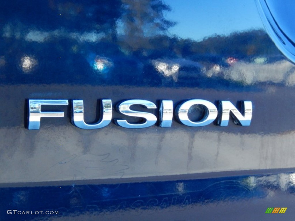 2006 Fusion SEL V6 - Dark Blue Pearl Metallic / Charcoal Black photo #8