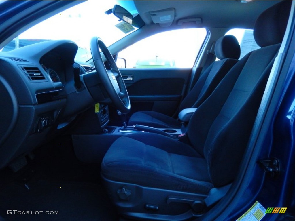 2006 Fusion SEL V6 - Dark Blue Pearl Metallic / Charcoal Black photo #12