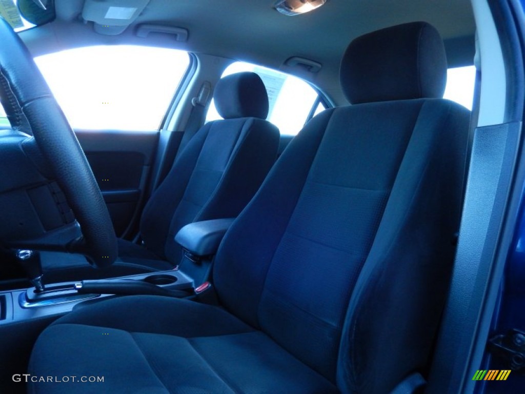 2006 Fusion SEL V6 - Dark Blue Pearl Metallic / Charcoal Black photo #13