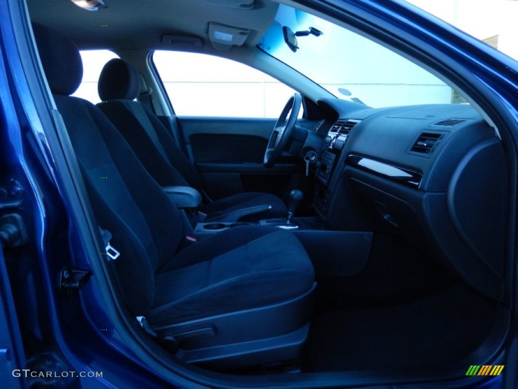 2006 Fusion SEL V6 - Dark Blue Pearl Metallic / Charcoal Black photo #17