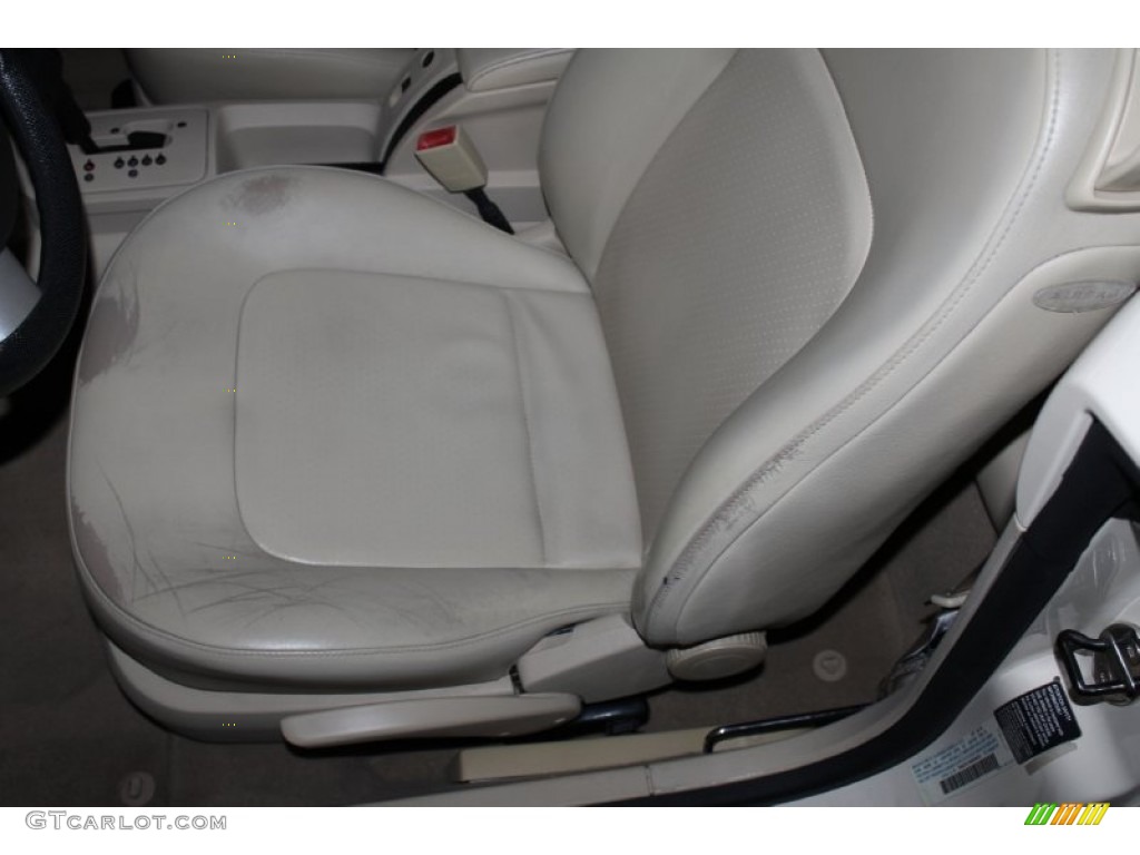 2004 New Beetle GLS 1.8T Convertible - Campanella White / Cream Beige photo #16