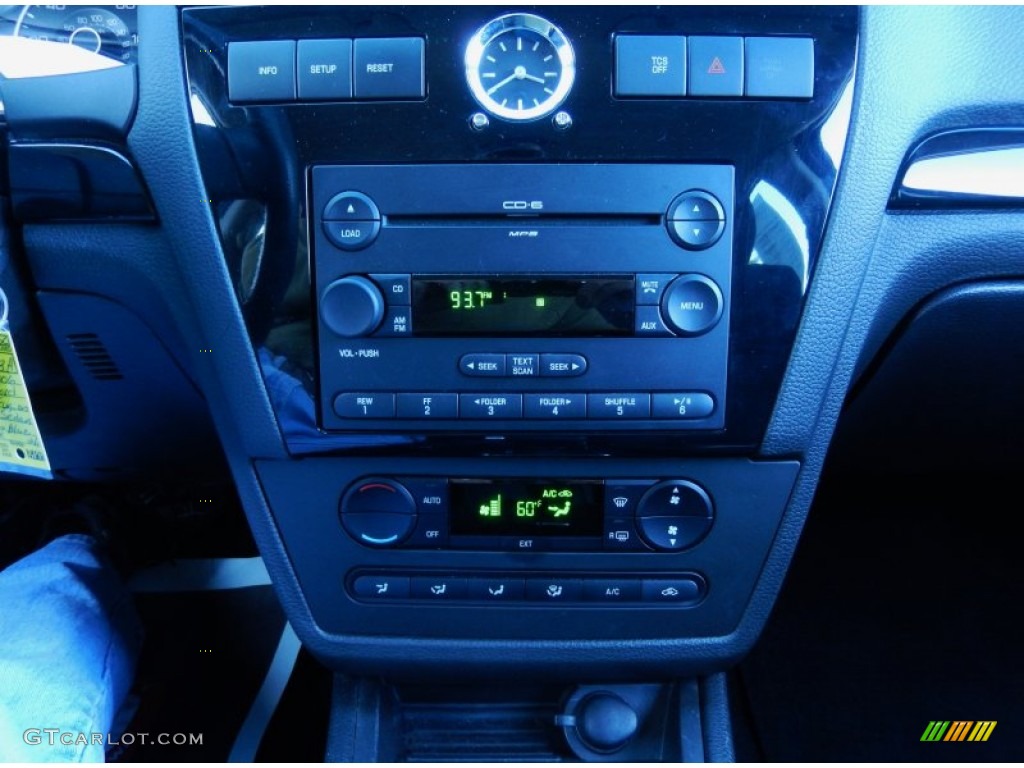 2006 Fusion SEL V6 - Dark Blue Pearl Metallic / Charcoal Black photo #22