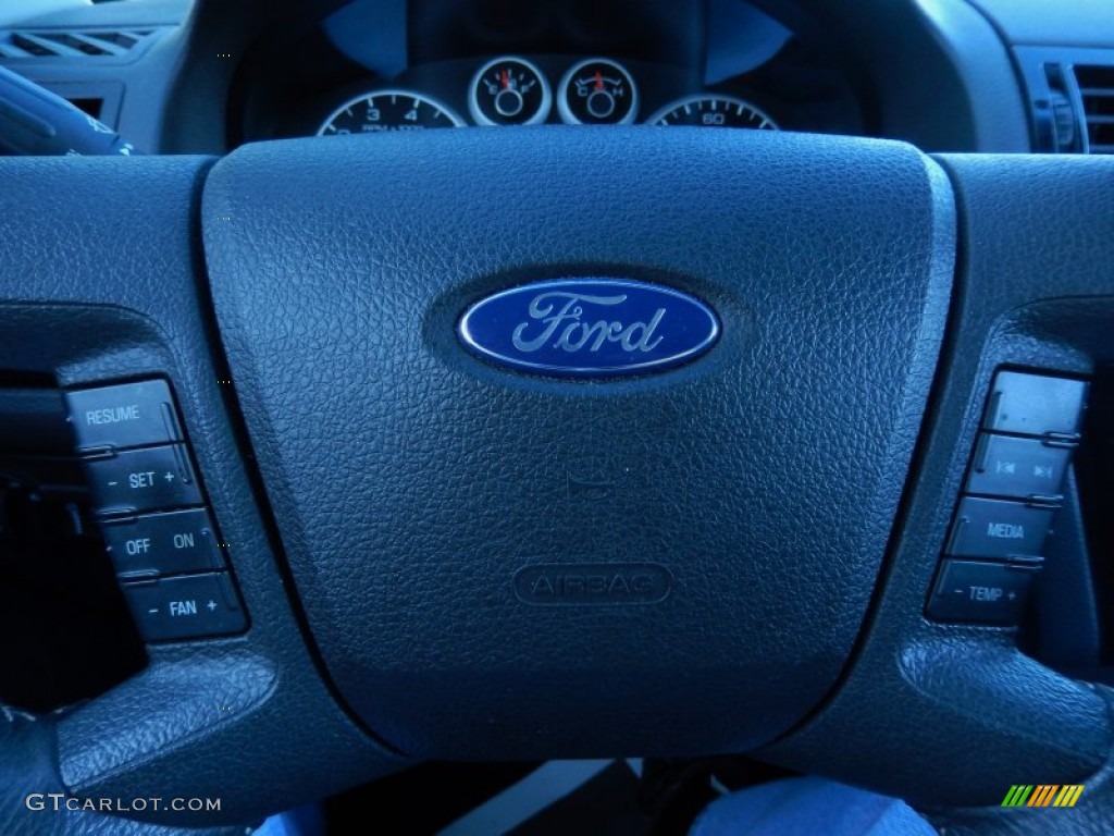 2006 Fusion SEL V6 - Dark Blue Pearl Metallic / Charcoal Black photo #24