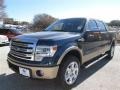 2014 Blue Jeans Ford F150 King Ranch SuperCrew 4x4  photo #1