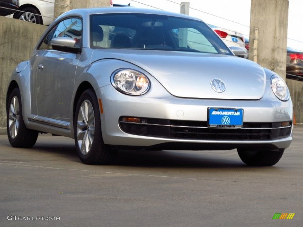 2014 Beetle TDI - Reflex Silver Metallic / Titan Black photo #1