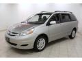 2010 Silver Shadow Pearl Toyota Sienna XLE AWD  photo #3