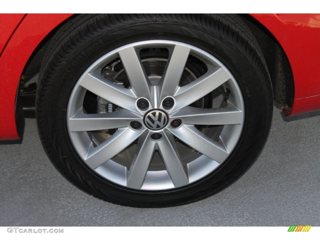 2014 Volkswagen Jetta TDI SportWagen Wheel Photo #88981402