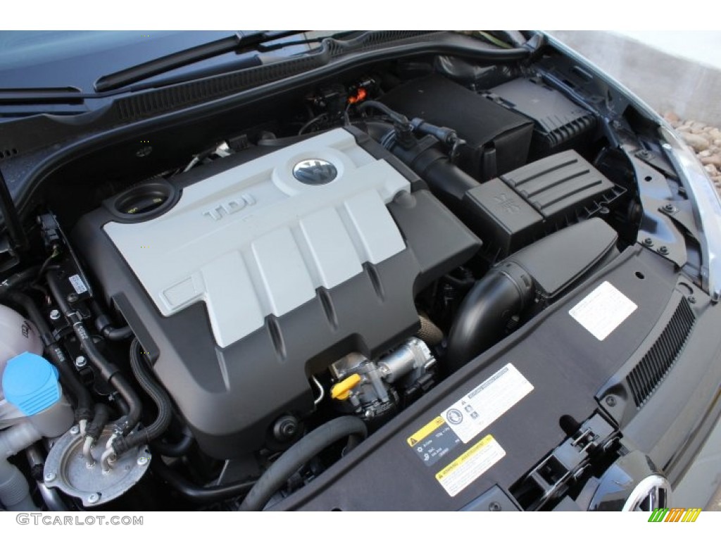 2014 Volkswagen Golf TDI 4 Door Engine Photos