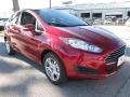 Ruby Red - Fiesta SE Hatchback Photo No. 7