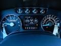Limited Marina Blue Leather Gauges Photo for 2014 Ford F150 #88982756