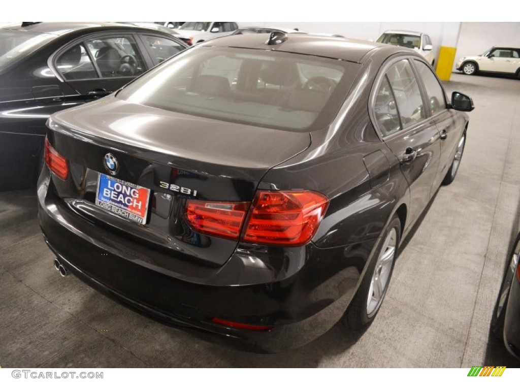 2014 3 Series 328i Sedan - Jet Black / Black photo #3