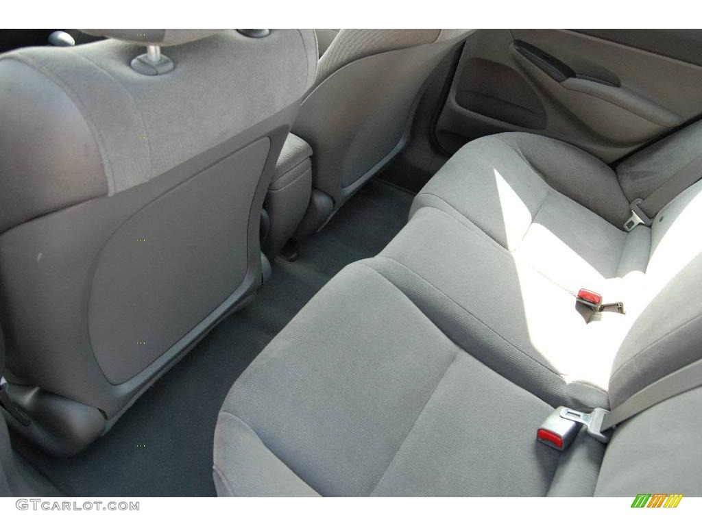 2008 Civic LX Sedan - Atomic Blue Metallic / Gray photo #22