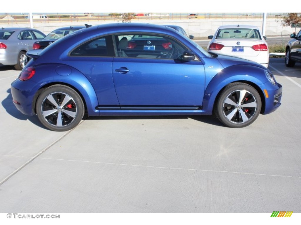Reef Blue Metallic 2014 Volkswagen Beetle R-Line Exterior Photo #88984093