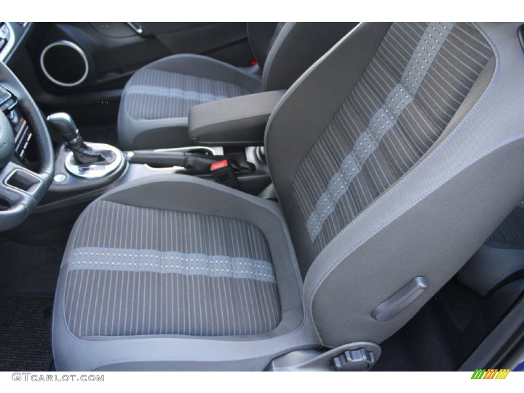 Black/Blue Interior 2014 Volkswagen Beetle R-Line Photo #88984210