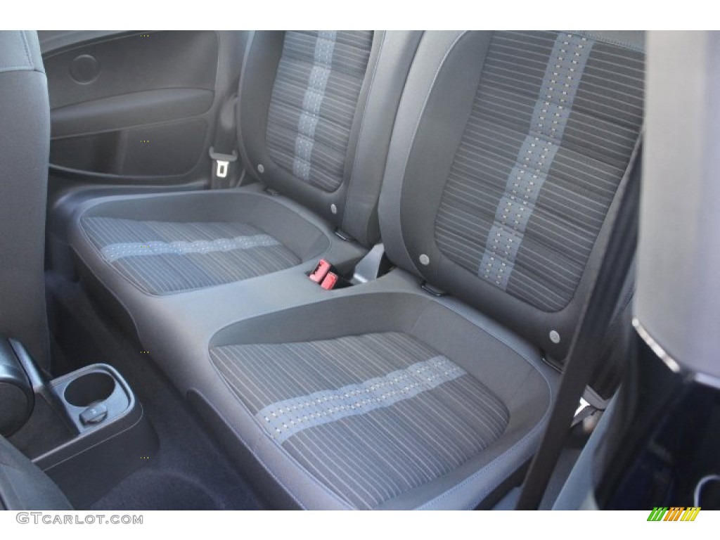 Black/Blue Interior 2014 Volkswagen Beetle R-Line Photo #88984231