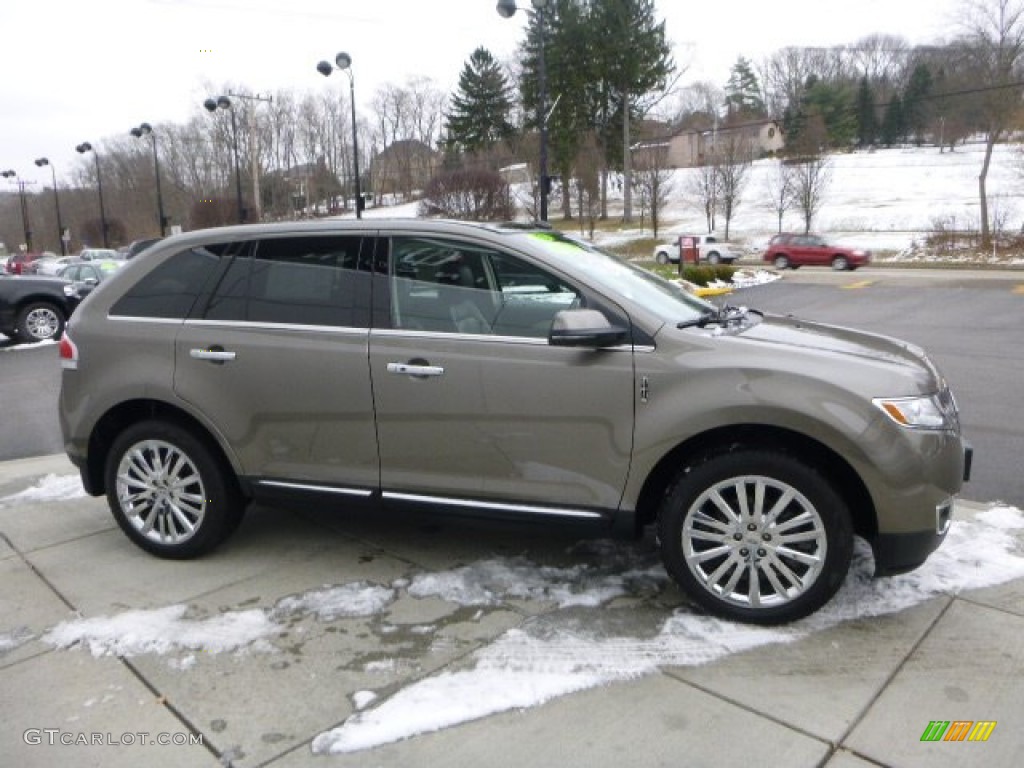 2012 MKX AWD - Mineral Gray Metallic / Charcoal Black photo #6