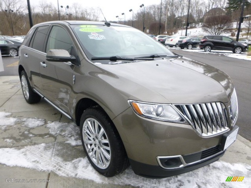 2012 MKX AWD - Mineral Gray Metallic / Charcoal Black photo #7