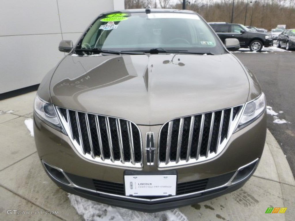 2012 MKX AWD - Mineral Gray Metallic / Charcoal Black photo #8