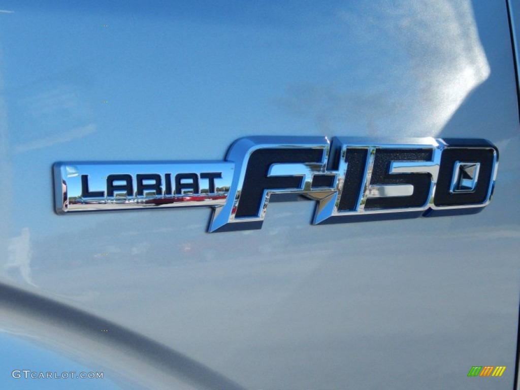 2014 F150 Lariat SuperCrew 4x4 - Ingot Silver / Steel Grey photo #5
