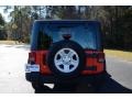 2013 Flame Red Jeep Wrangler Sport 4x4  photo #6