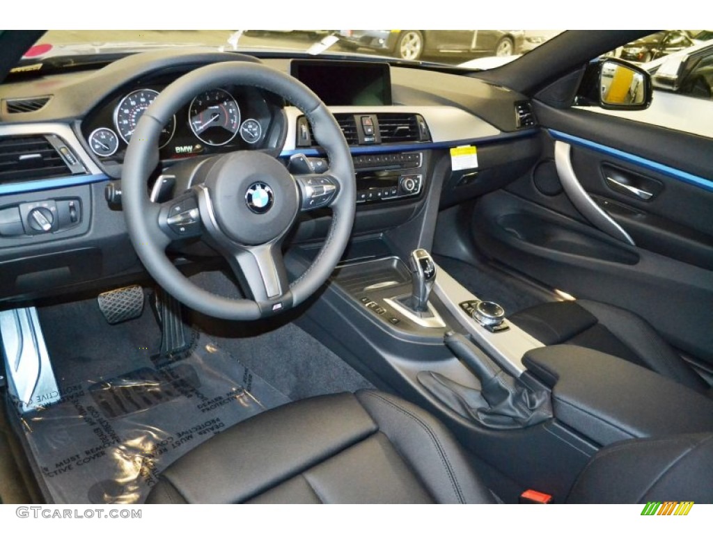 Black Interior 2014 BMW 4 Series 428i Coupe Photo #88984690