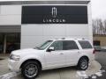 2010 White Platinum Metallic Tri-Coat Lincoln Navigator 4x4  photo #1