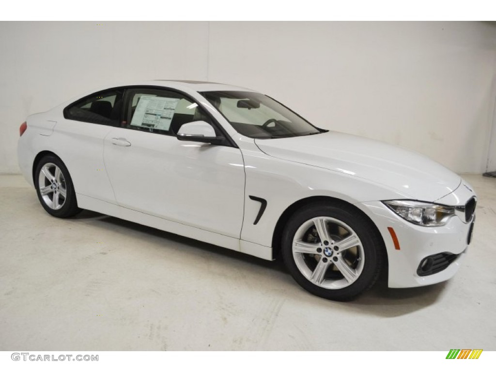 Alpine White 2014 BMW 4 Series 428i Coupe Exterior Photo #88985272