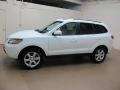 Powder White Pearl 2008 Hyundai Santa Fe SE Exterior