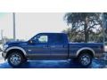 2014 Blue Jeans Metallic Ford F250 Super Duty King Ranch Crew Cab 4x4  photo #2